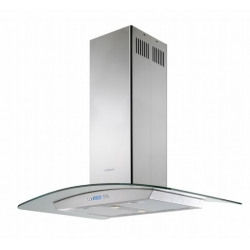Okap kuchenny wyspowy Silverline Model 4140 inox 90 cm